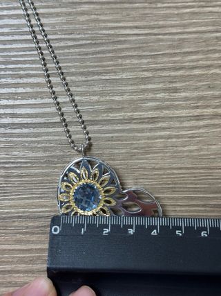 Collana cuore Artlinea oro e argento