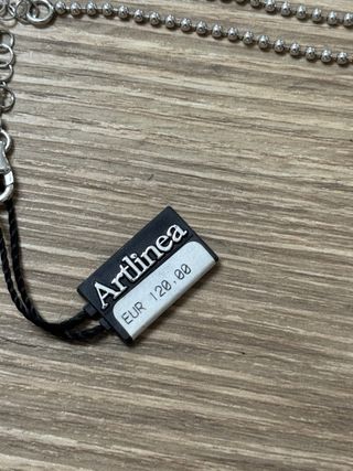 Collana cuore Artlinea oro e argento