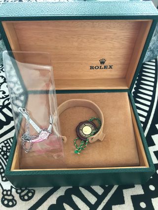 Caja Rolex Oyster Verde