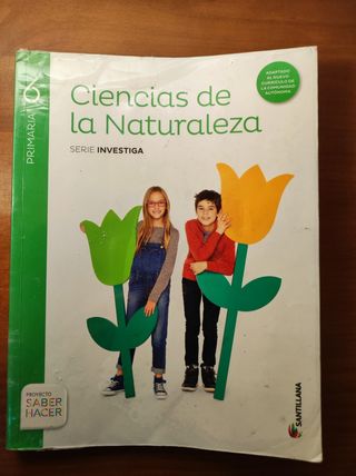Libro 6°Primaria de Ciencias de la Naturaleza