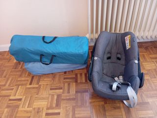 Regalo cuna de viaje y silla grupo 0