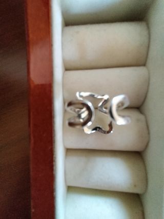 Anillo Tous Oso Plata Nuevo