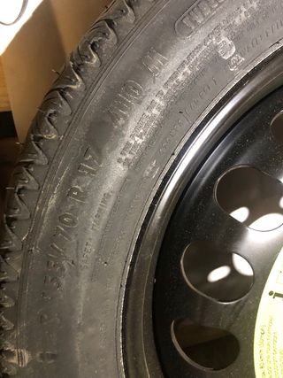 Rueda de repuesto Mercedes