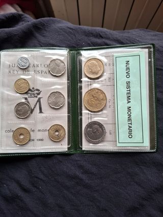 Carteras Numismáticas Pesetas 1990-2001