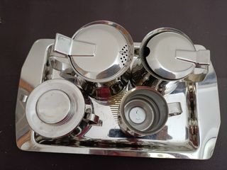 Bandeja para servicio de café y té