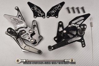 Estriberas retrasadas SUZUKI HAYABUSA 1300 2008