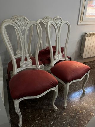 Sillas de comedor estilo clásico