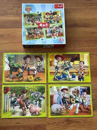 Puzzle Toy Story 4 en 1