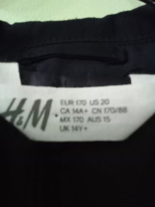 Americana H&M niño azul marino Talla 14+