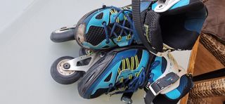 Patines en línea ajustables para niños