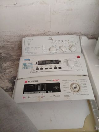 Protector panel control lavadora carga superior