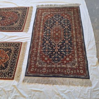 Set di 3 tappeti persiani iraniani