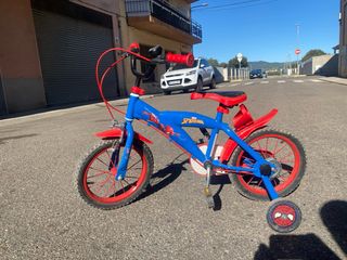 Bici Spider-Man infantil 2-5 años