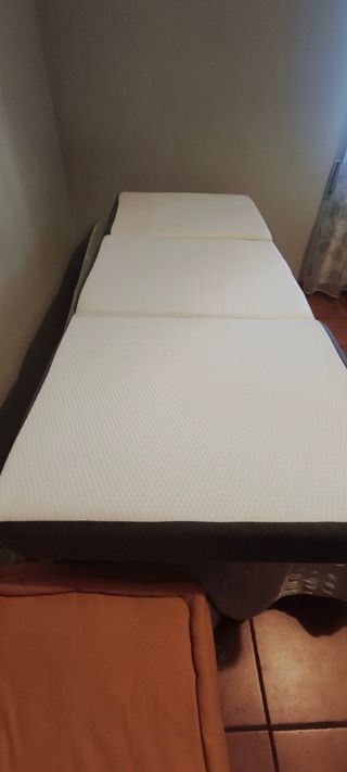 Colchón plegable de tela