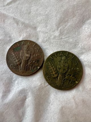 Moneta Italia 10 centesimi 1939