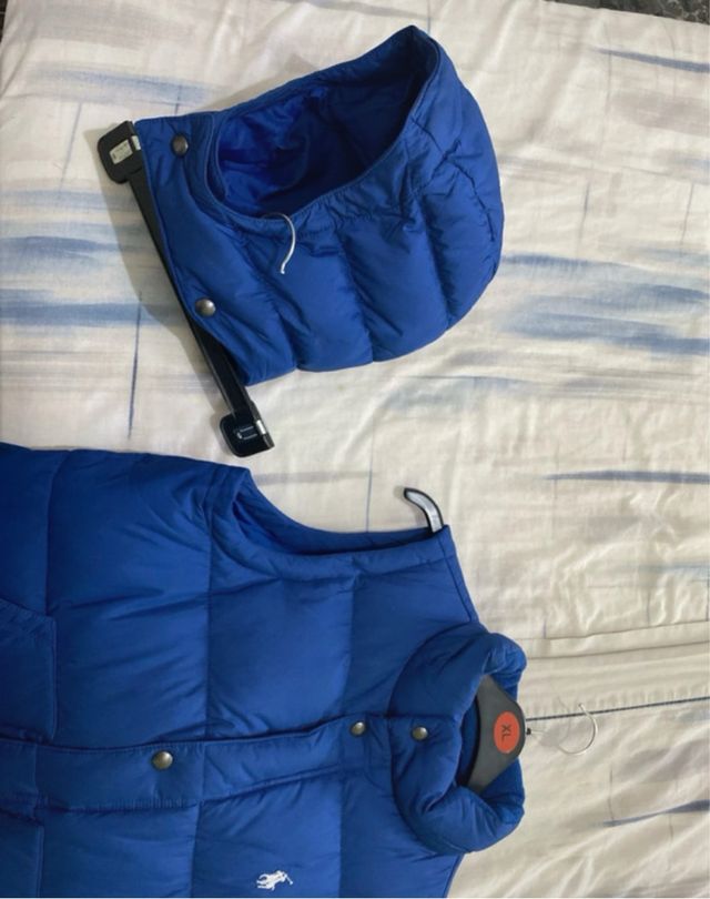Chaleco Plumas Ralph Lauren Azul