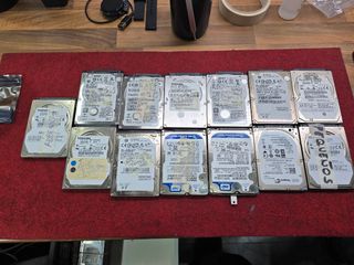 Lote 13 Discos Duros HDD Funcionando