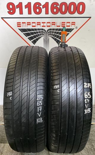 215 65 17 V MICHELIN RUEDA AL 90% VIDA UTIL