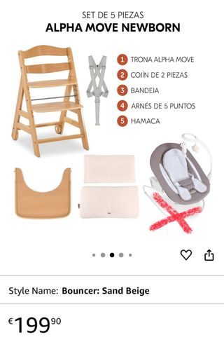 Trona evolutiva Hauck de madera