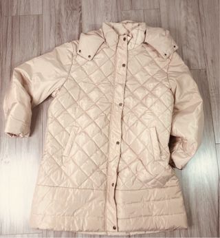 Parka Beige Oversize Nueva Talla 4XL