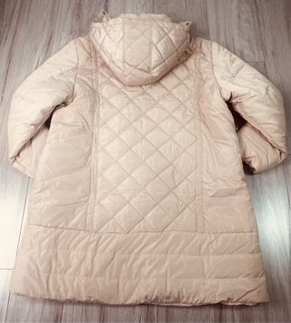 Parka Beige Oversize Nueva Talla 4XL
