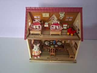 Casa Sylvanian Families conejos 