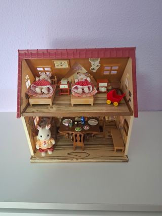Casa Sylvanian Families conejos 