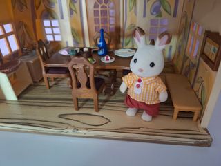 Casa Sylvanian Families conejos 