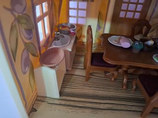 Casa Sylvanian Families conejos 