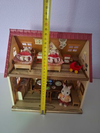 Casa Sylvanian Families conejos 