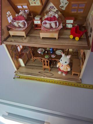 Casa Sylvanian Families conejos 