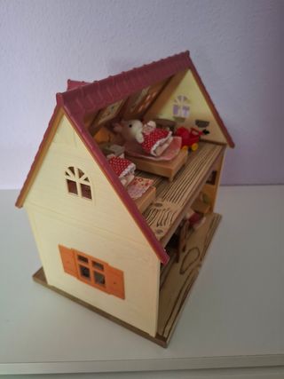 Casa Sylvanian Families conejos 