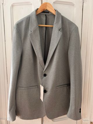 Blazer Gris Hombre Talla XL