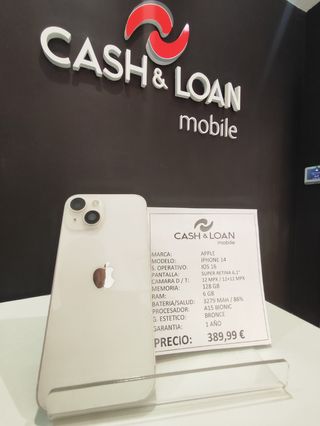 iPhone 14 Blanco 128GB