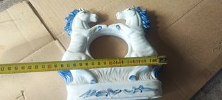 Cavalos decorativos em cerâmica