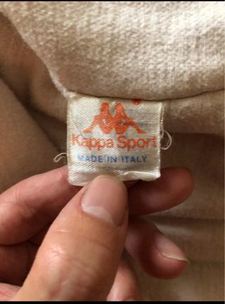 Bomber Kappa rosso e bianco Anni 90