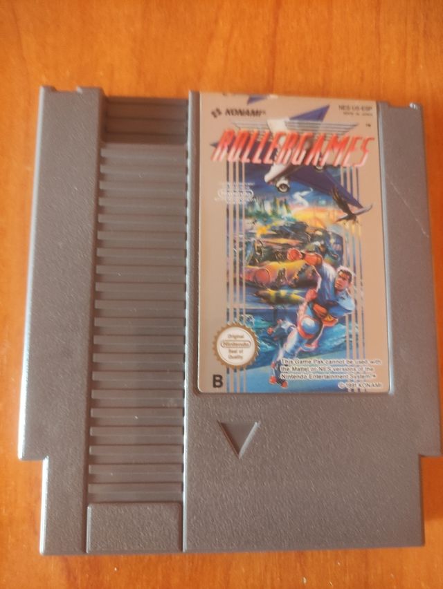 Rollergames NES Konami