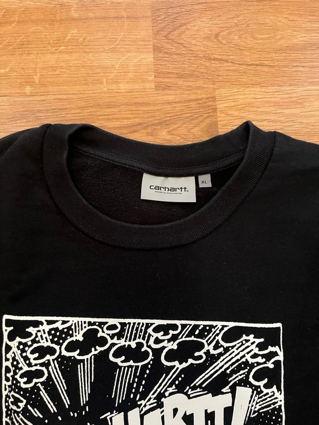 Sudadera Carhartt Negra Talla XL