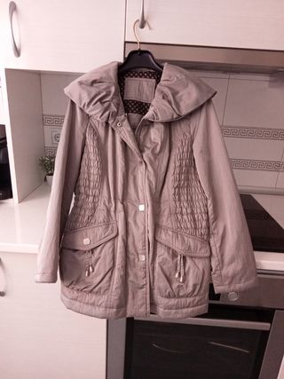 Chaquetón Gris Talla M