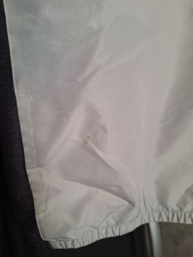 Cortavientos niño Ellesse blanco/negro T.12/13 año