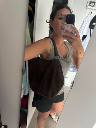 Bolso de Hombro Michael Klein Marrón