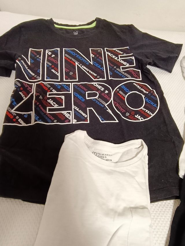 Lote 5 Camisetas Niño Talla 13/14