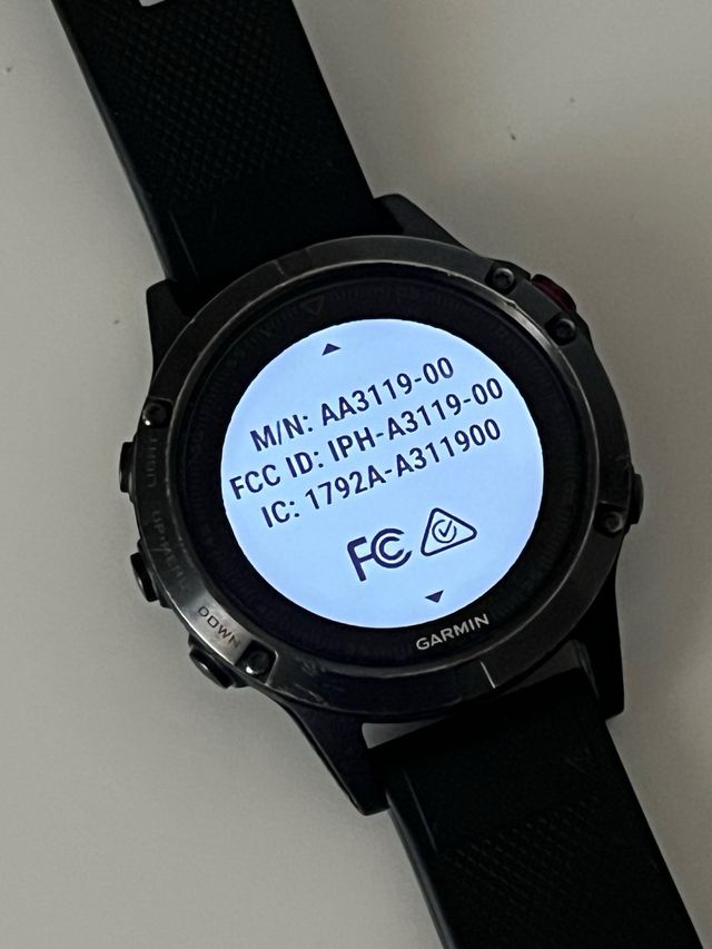 Garmin Fenix 5 Negro