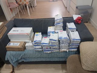 Cartuchos nuevos mitad d precio 
Precio lote3500e
