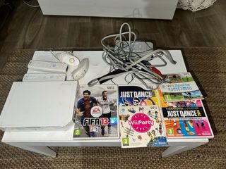 Consola Nintendo Wii Blanca + Juegos