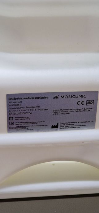 Mobiclinic, Elevador WC Guadiana 406A