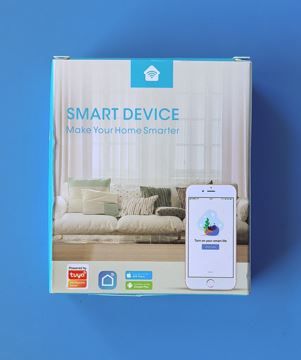 Sensor de temperatura y humedad Zigbee Tuya
