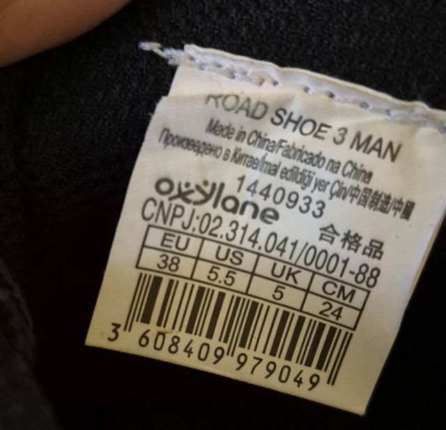 Zapatillas Ciclismo Btwin Negras