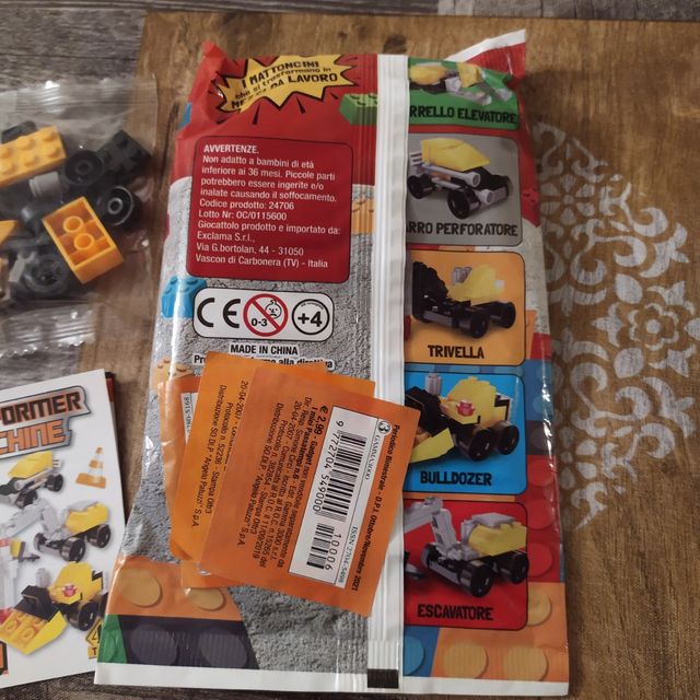 Mattoncini simil Lego Transformer Machine