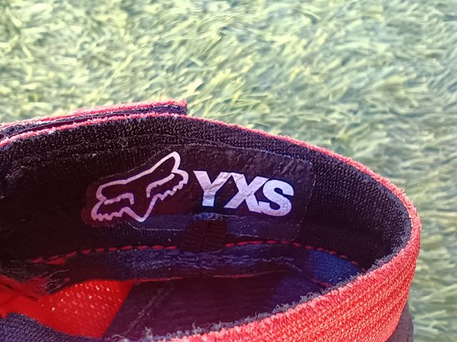 Guantes FOX Ciclismo Infantil Rojos